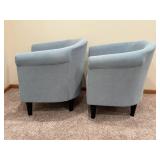 Pair of Upholstered Accent Armchairs (Lot of 2)