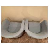 Pair of Upholstered Accent Armchairs (Lot of 2)