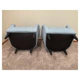 Pair of Upholstered Accent Armchairs (Lot of 2)