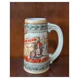Stroh's Brewing Co Detroit Heritage Series VI Beer Stein with Lid