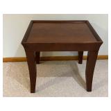 T208-3 Rect End Retro Cherry End Table