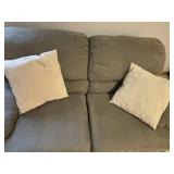 Sofa with Two Toss Cushions