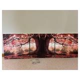 Autumn Tree Triptych - 3-Piece Canvas Wall Art