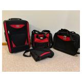 BR Luggage 4-Piece Travel Set - Upright Suitcase & Duffel Bags