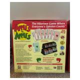 Sequence, Apples to Apples, Scattergories & Vanity Chase Board Games (Lot of 4)