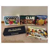 Hasbro & LEGO Board Games Assortment - Sorry!, Clue, Connect Four, Pictionary, Creationary