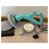RiteWorx Innovations Compact Cordless Power Scrubber Kit - Manual & Attachments