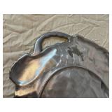 Lenox Turkey Handled Platter - Metal Serveware - SKU #6185805 - Made in China