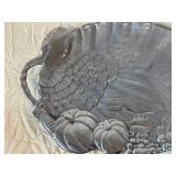 Lenox Turkey Handled Platter - Metal Serveware - SKU #6185805 - Made in China