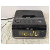 iCraig CMA3045 Alarm Clock with AM/FM Stereo Radio & iPod/Aux Dock