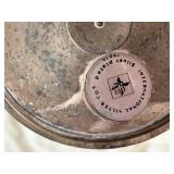 International Silver Co. Silver Plate Champagne Flutes & Engraved Trays (Lot of 4)