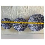Speckled Ceramic Bowls Made in Japan (Lot of 3)