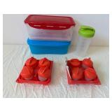 Egglettes & Assorted Storage Containers - Lids, Cups & Accessories (Multicolor)
