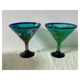 Ambiance Madras Collection Pitcher & Bowls - Glassware Set