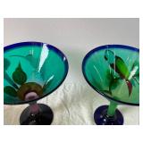 Ambiance Madras Collection Pitcher & Bowls - Glassware Set
