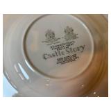 Johnson Bros The Recherche Pattern Dinnerware Lot - Lidded Casserole, Tureen & Plates (England)