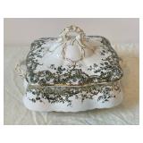 Johnson Bros The Recherche Pattern Dinnerware Lot - Lidded Casserole, Tureen & Plates (England)