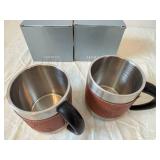 Leeman Boxed Mugs - Assorted Travel Mugs & Beer Steins (Lot of 9)