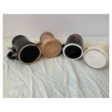 Leeman Boxed Mugs - Assorted Travel Mugs & Beer Steins (Lot of 9)