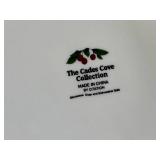 The Cades Cove Collection Apple Dinnerware - Plates, Mugs & Saucers Set