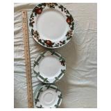 The Cades Cove Collection Apple Dinnerware - Plates, Mugs & Saucers Set