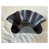 Parini 21-Inch Stainless Steel Serving Tray & Make Your Own Taco Bowl Kit (Lot of 2)