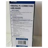 Brother PT-D450 PC-Connectable Label Maker with AC Adapter, USB Cable & Starter TZ Tape