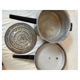 Wagner Ware Magnalite & Mirro Aluminum Assorted Pots & Lids