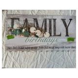 AmazonBasics Assorted Home Decor - Welcome Signs, Twig Wreaths, Gray Throw & Pillow Covers
