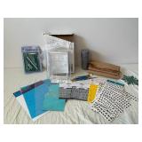 Art Alternatives 5x7 Self-Healing Cutting Mat Kit - Alphabet Stencils & Buttercream Craft Supplies