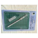 Art Alternatives 5x7 Self-Healing Cutting Mat Kit - Alphabet Stencils & Buttercream Craft Supplies