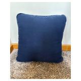 Riverdale Beach Nautical Decor Set - Burlap Wreath, Beach Sign & Cushions
