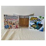 BePuzzled Impossibles Candy Land Puzzle & Ravensburger Stow & Go Puzzle Accessory (Lot of 2)