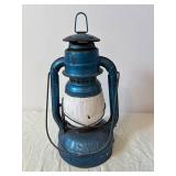 Chicago W.D.D. Hurricane Lantern, Framed Beach Print & Coastal Table Lamp (Lot of 3)