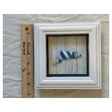 Sonoma Candles Coastal Lighthouse Frame - with Two Candle Holders (Lot of 3)