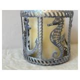 Sonoma Candles Coastal Lighthouse Frame - with Two Candle Holders (Lot of 3)