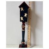 Americana Handcrafted Star Wall Art - Star Garland & Miniature Wooden Canoes