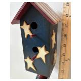 Americana Handcrafted Star Wall Art - Star Garland & Miniature Wooden Canoes