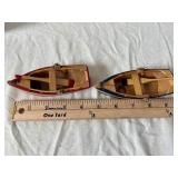 Americana Handcrafted Star Wall Art - Star Garland & Miniature Wooden Canoes