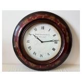Madison Clock Co. Wall Clock - Roman Numeral Dial, Est. 1847, 32-Inch Diameter