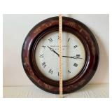 Madison Clock Co. Wall Clock - Roman Numeral Dial, Est. 1847, 32-Inch Diameter