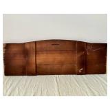Vintage Mells Lodge Wooden Sign - Finest River Accommodations Since 1916