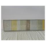 Vintage Mells Lodge Wooden Sign - Finest River Accommodations Since 1916