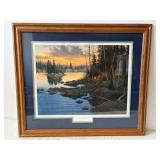 Derk Hansen Treasured Moments Limited Edition Print (3224/5000) - Framed