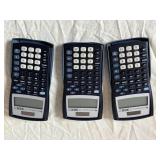 Texas Instruments TI-30X IIS Scientific Calculators (Lot of 3)