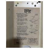 Miller Lite Indoor Electric Sign Form 1 - 57-14410 (1991)