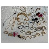 Timex Watches & Assorted Jewelry Lot - Pearls, Bracelets & Earrings