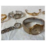 Timex Watches & Assorted Jewelry Lot - Pearls, Bracelets & Earrings