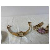 Timex Watches & Assorted Jewelry Lot - Pearls, Bracelets & Earrings