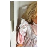 Goetz Fashion Doll in Pink Dress with White Apron - Boxed